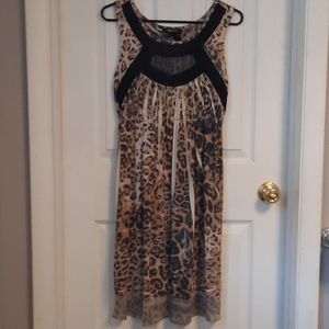 NWOT Leopard Style & Co. Dress (Size M)